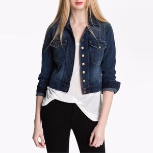 Current Elliott snap crop jacket